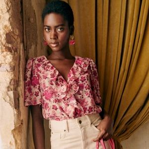 Sézane Jasmine Blouse M